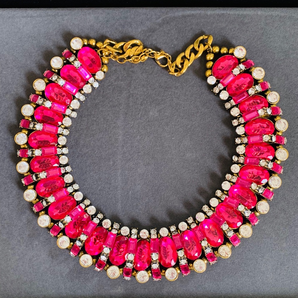 Brand New: Pink Statement Necklace